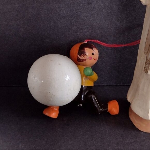 Vintage Lot of 5 Christmas Ornaments Precious Moments Angel Teddy Bear Horse - Picture 5 of 7